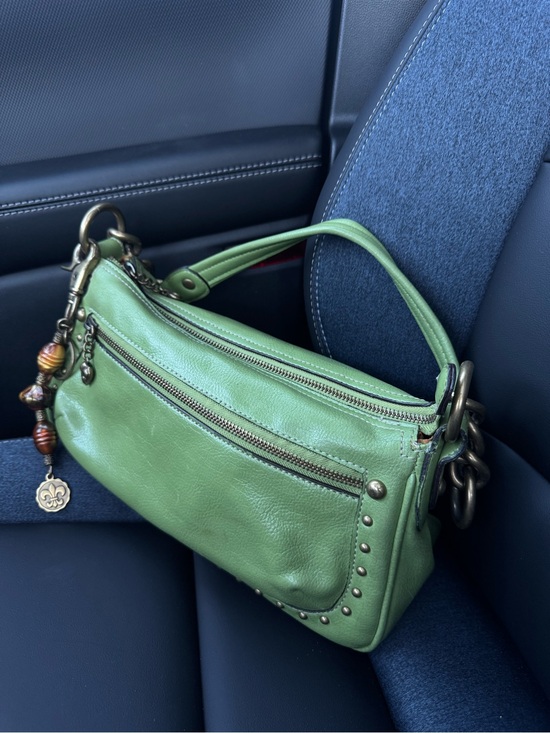Kathy Van Zeeland Handbags - Green Shoulder Bag Kathy Van Zeeland